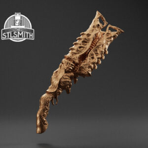 flesh shotgun render bronze