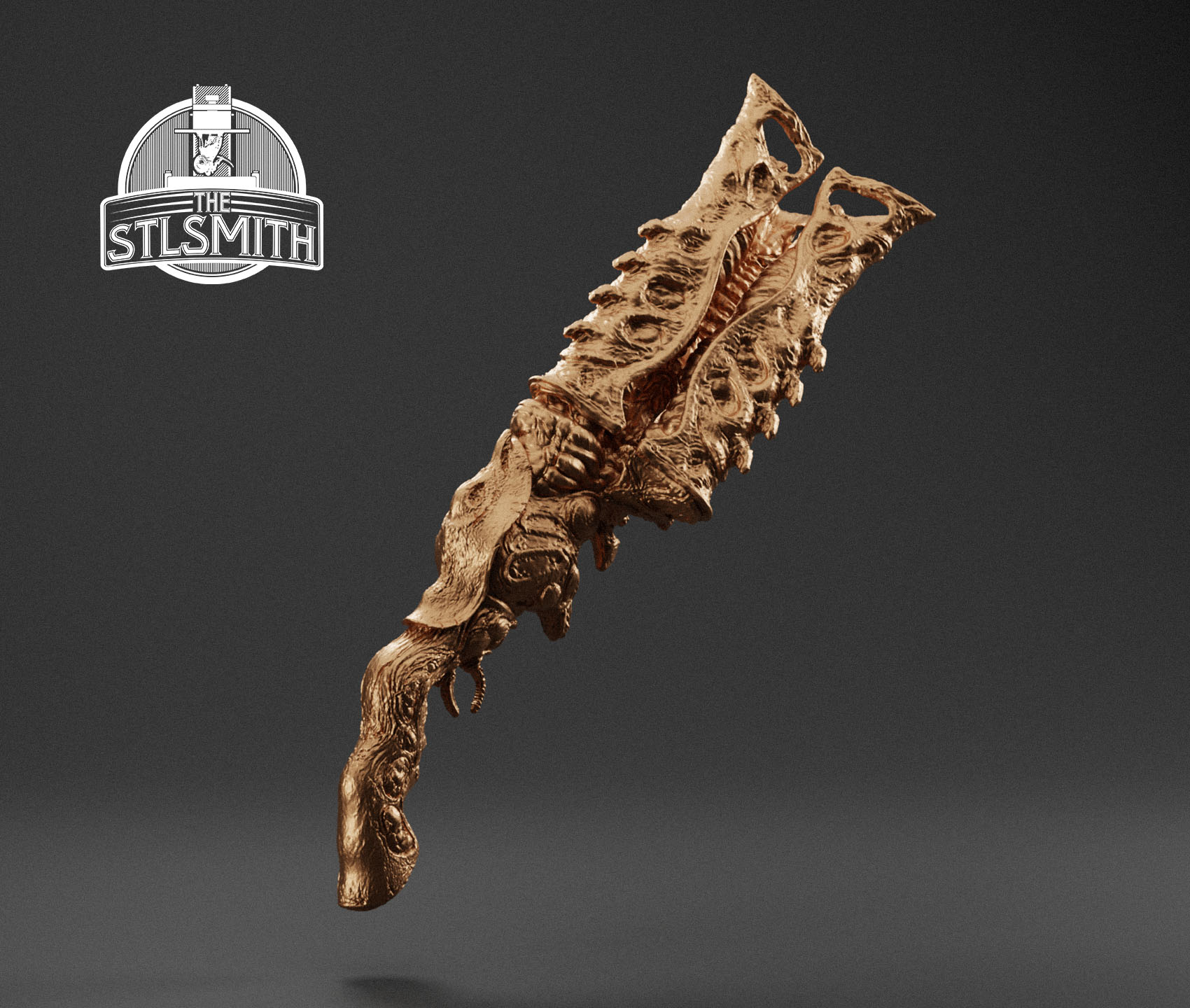 flesh shotgun render bronze flesh shotgun render bronze