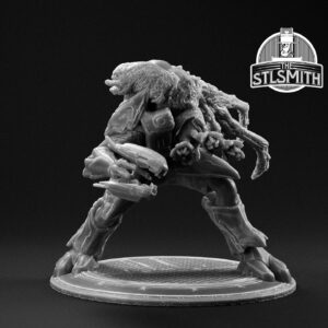 flood elite armed render bw