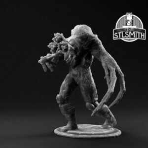 flood human armed render bw