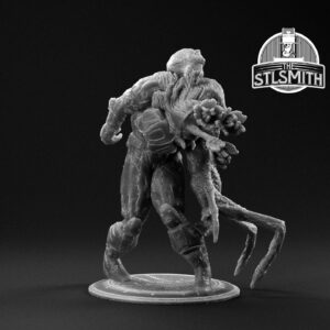 flood human unarmed render bw