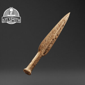 framae blade render bronze
