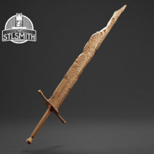 gaels greatsword render bronze