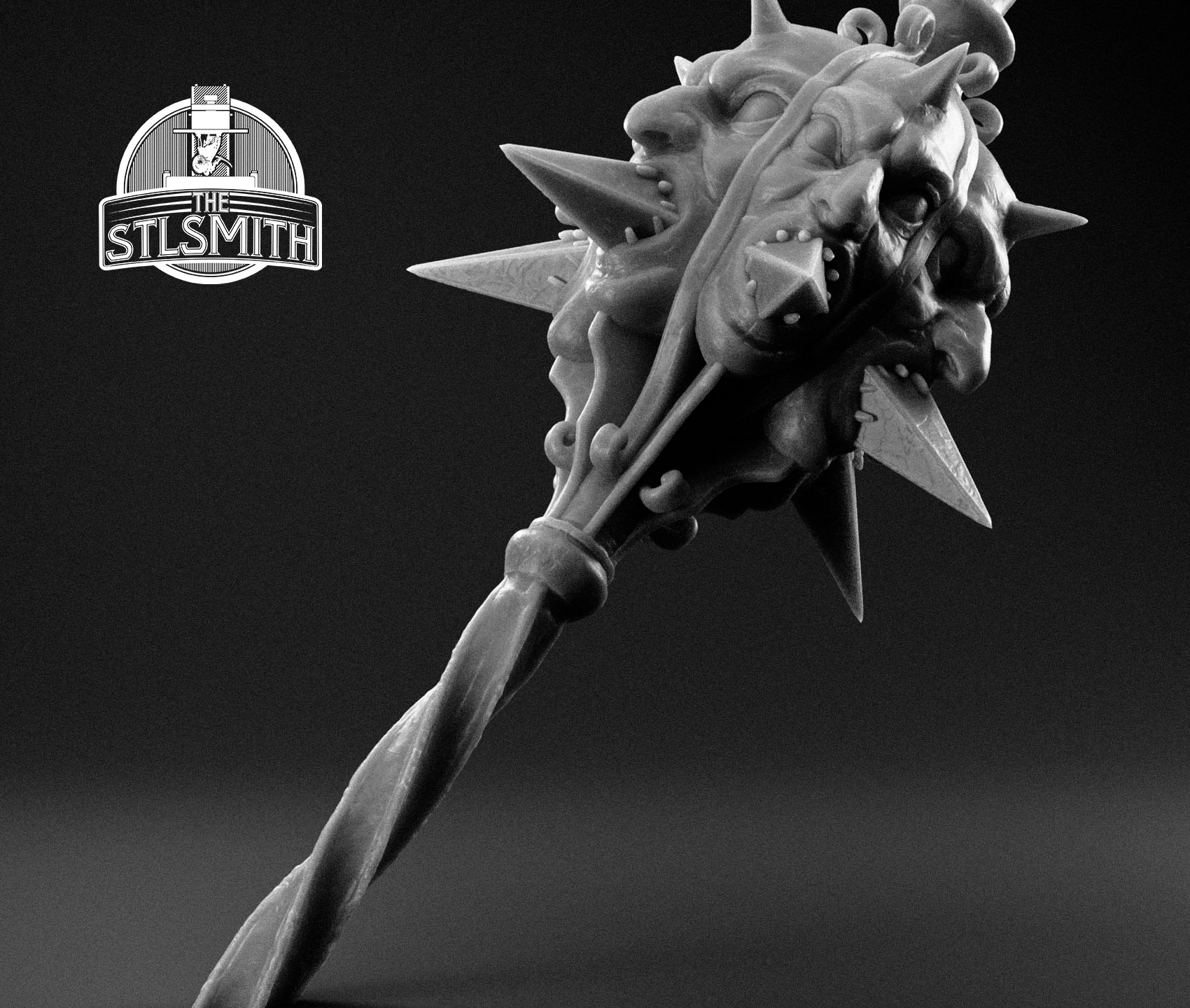 galahad's mace render bw02 galahad's mace render bw02