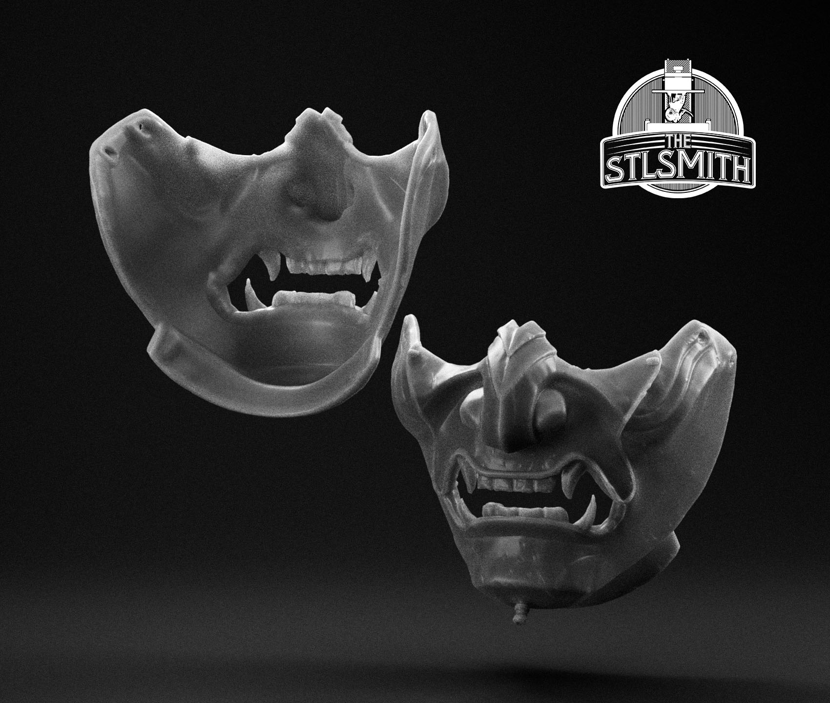 ghost mask render bw ghost mask render bw