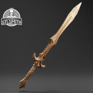 glass greatsword render bronze