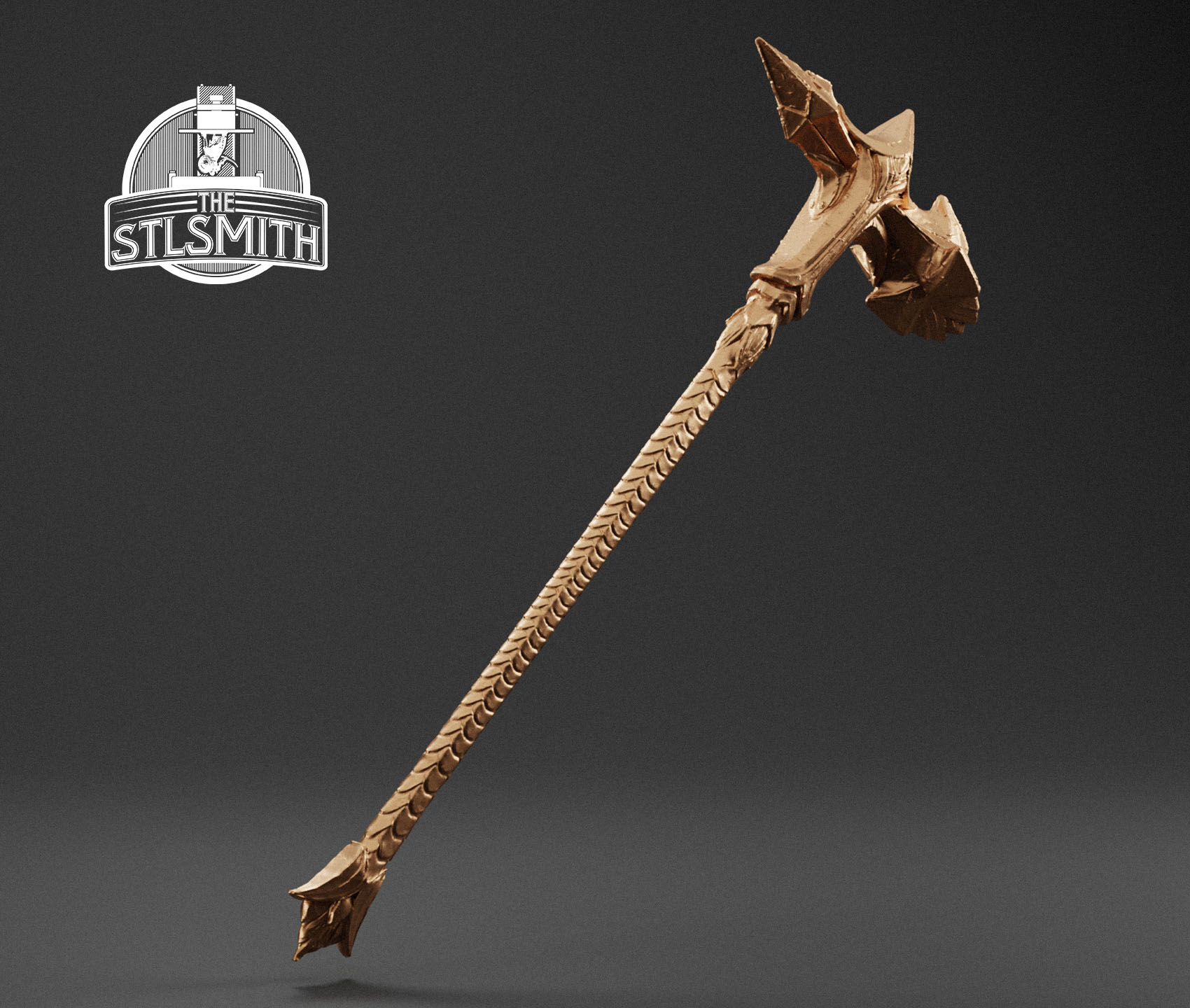 glass war hammer render bronze glass war hammer render bronze