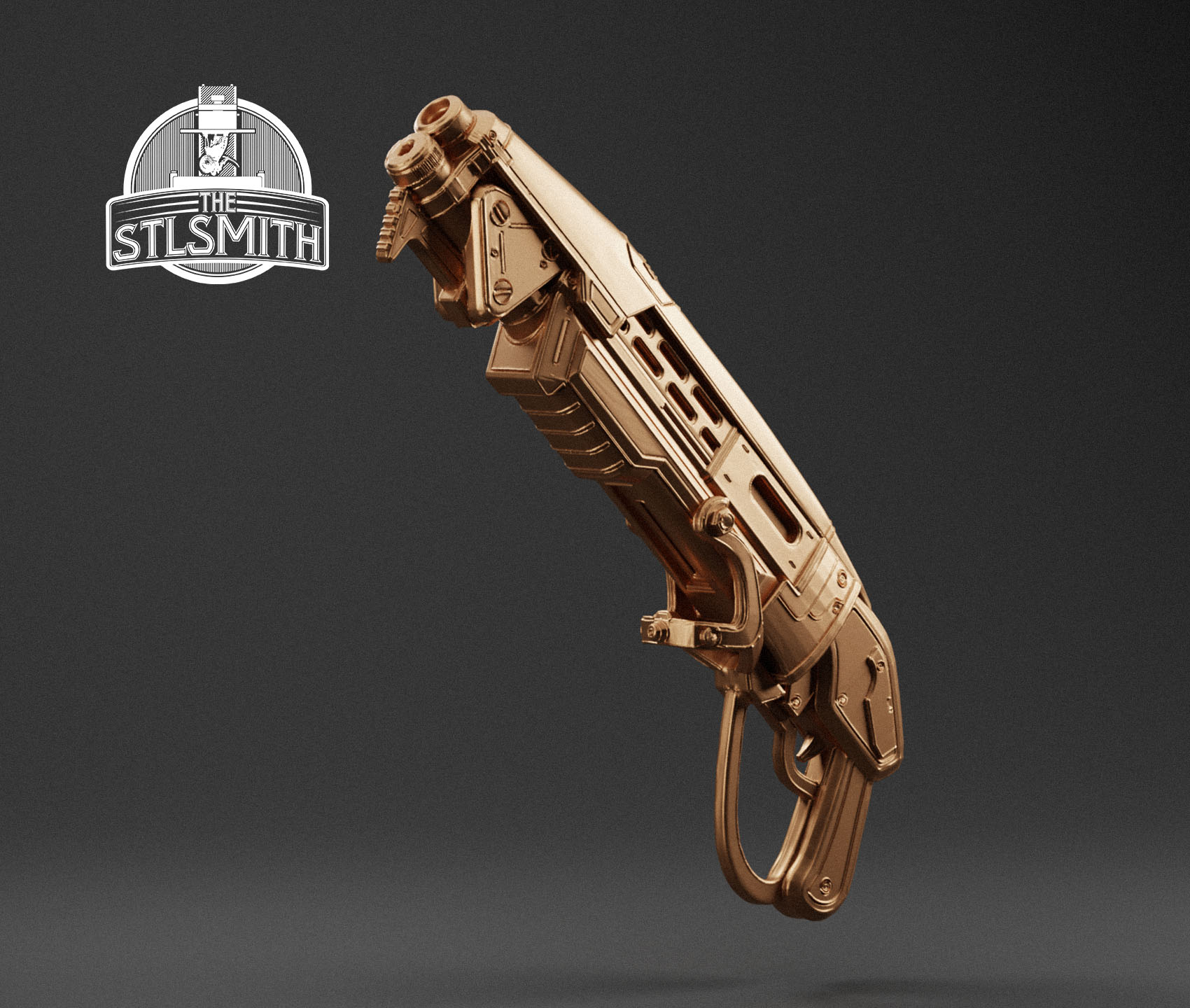 gnasher render 02 bronze gnasher render 02 bronze