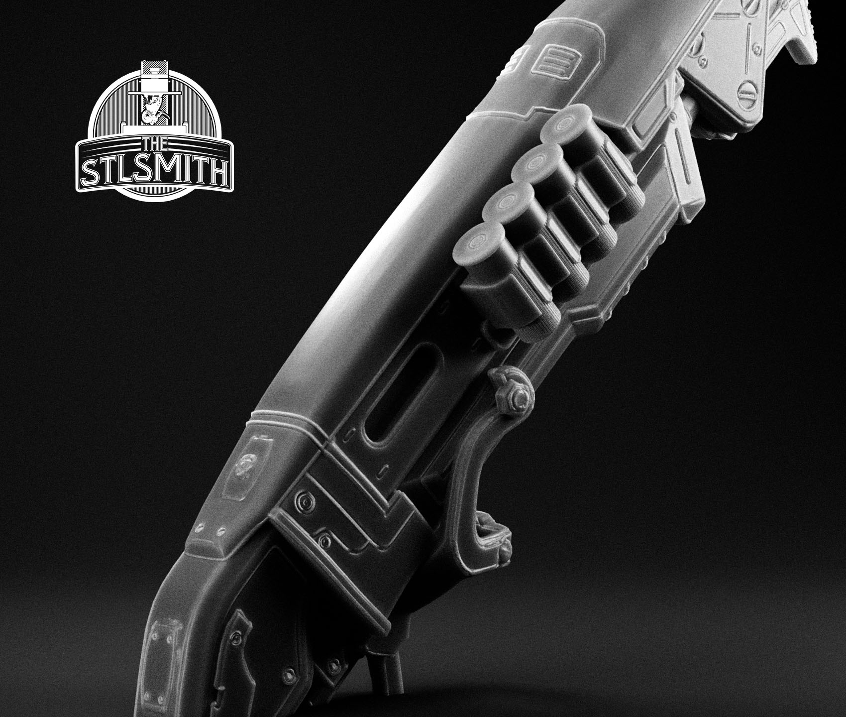 gnasher render 03 bw gnasher render 03 bw