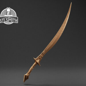 golden grassblade render bronze