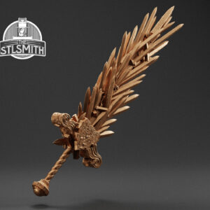 grafted blade greatsword render bronze