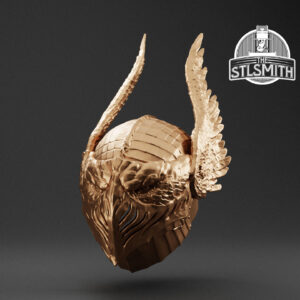 gryphic helm render bronze