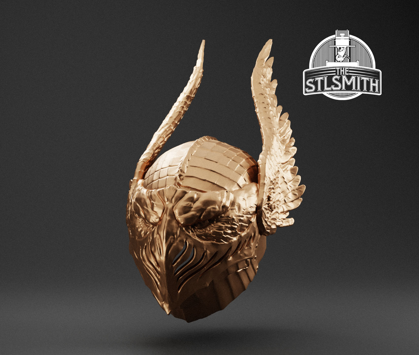 gryphic helm render bronze gryphic helm render bronze