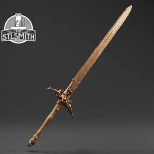 hallowed sword render bronze