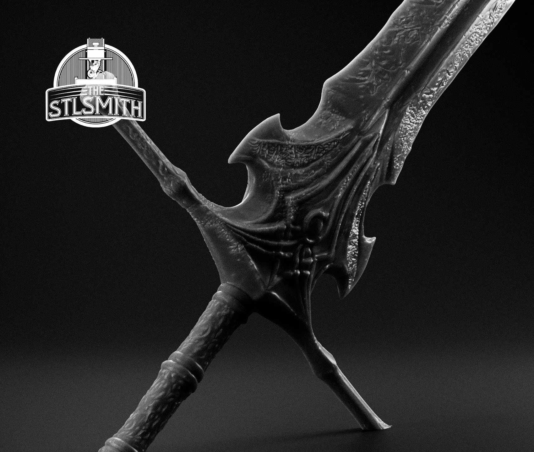 harrower dervla's sword render 02 bw harrower dervla's sword render 02 bw
