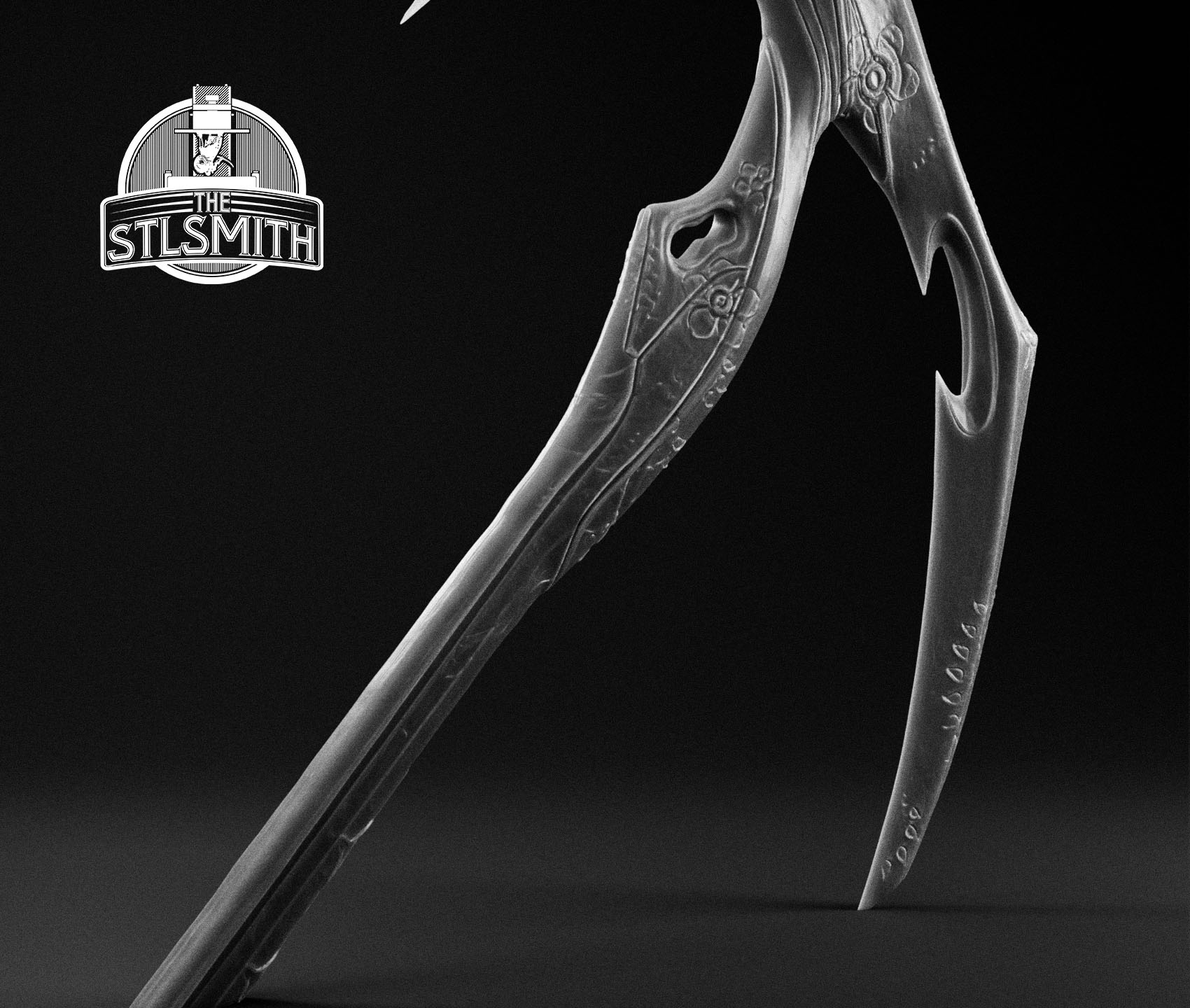 hate scythe render bw02 hate scythe render bw02