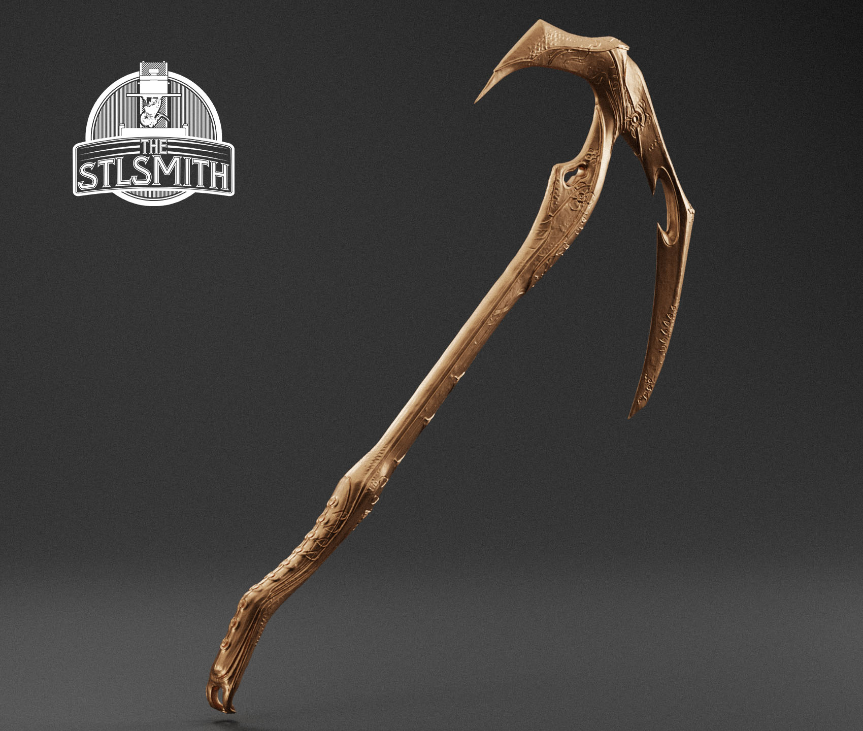 hate scythe render bronze hate scythe render bronze