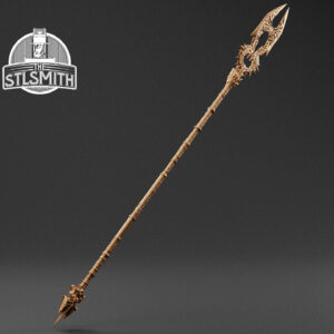 hefty spear render bronze