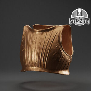 herald armour torso render bronze