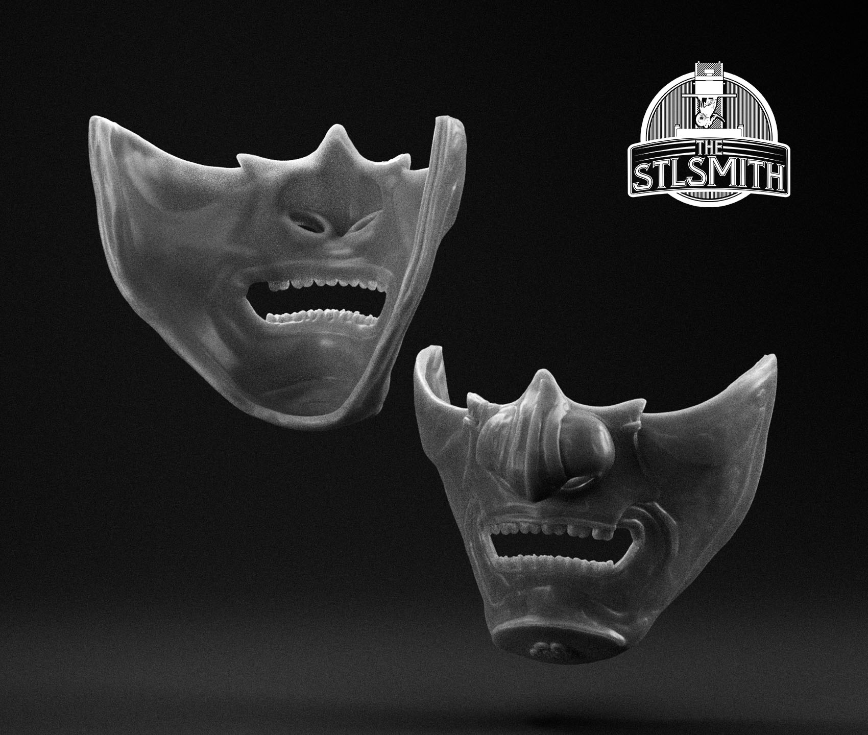 hero of tsushima mask render bw hero of tsushima mask render bw