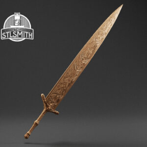 holy moonlight sword revealed render bronze