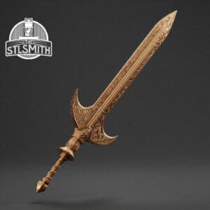 holy sword of the ark render bronze