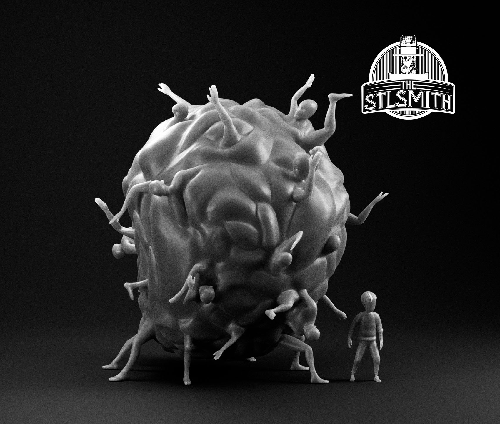inside boy huddle render bw inside boy huddle render bw