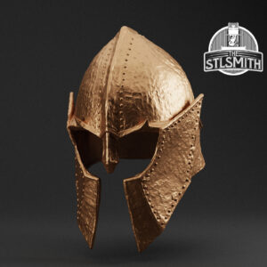 imperial legion helmet render bronze