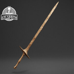 irithyll straight sword render bronze