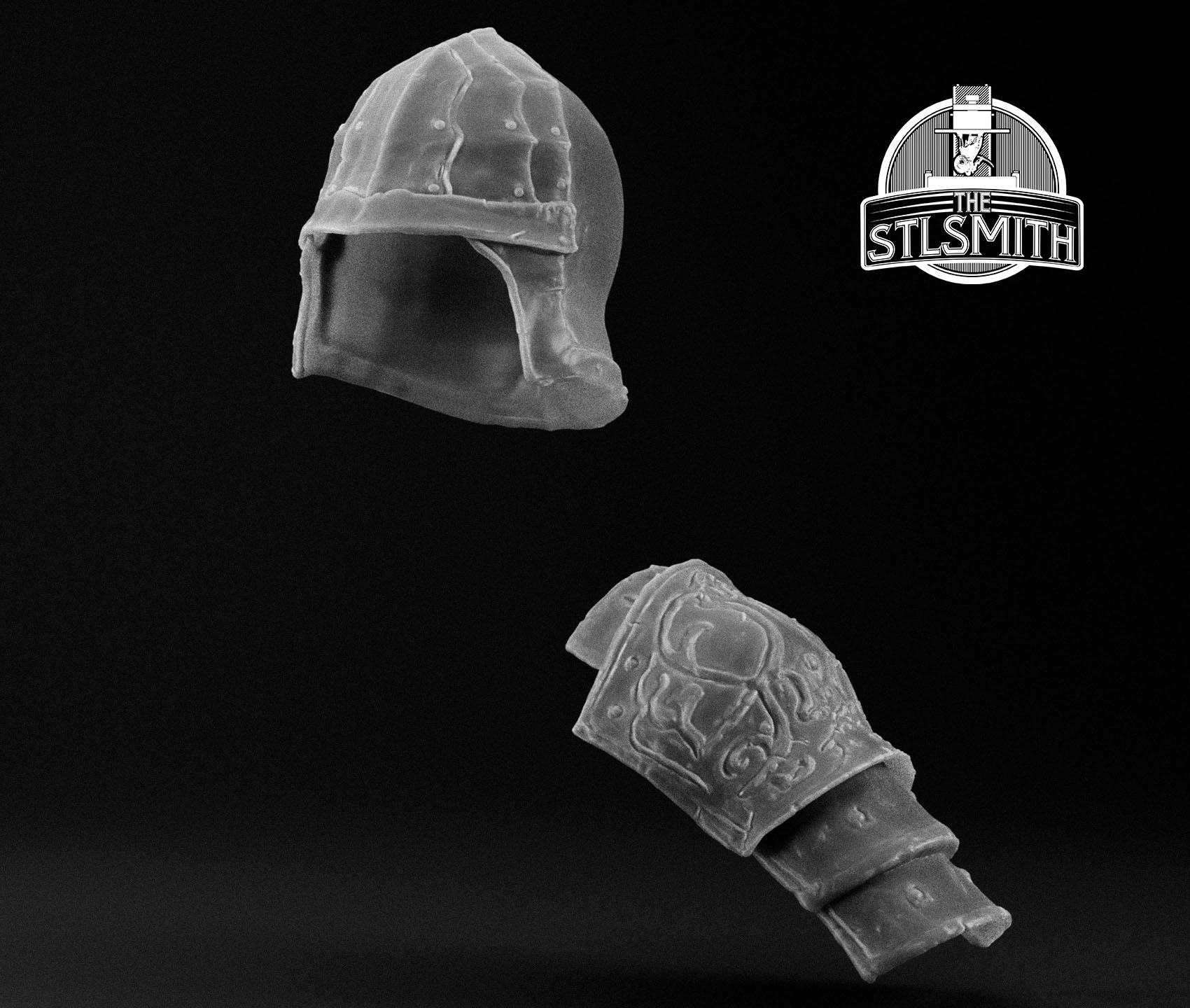 iron set render bw 01 iron set render bw 01