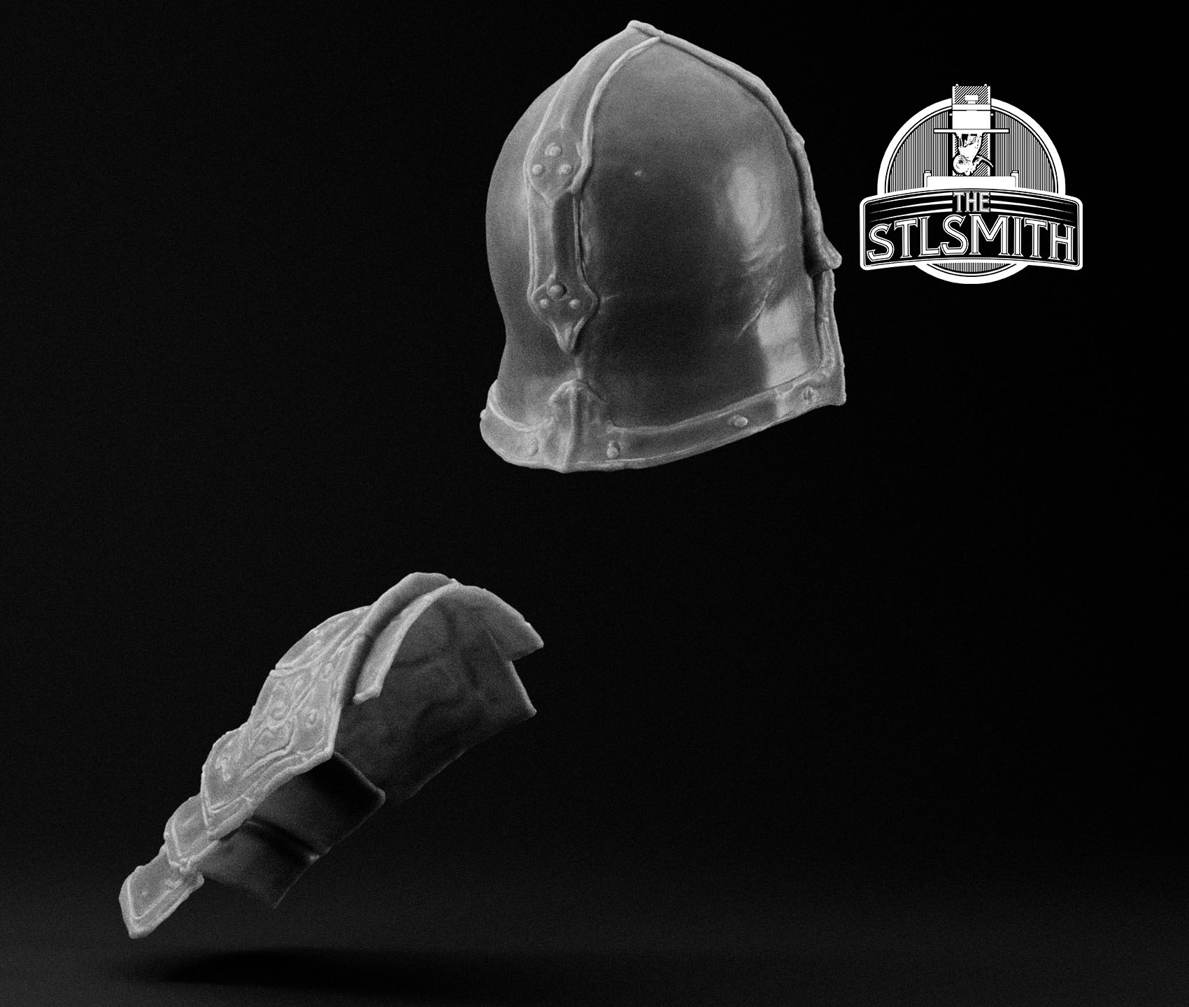 iron set render bw 02 iron set render bw 02