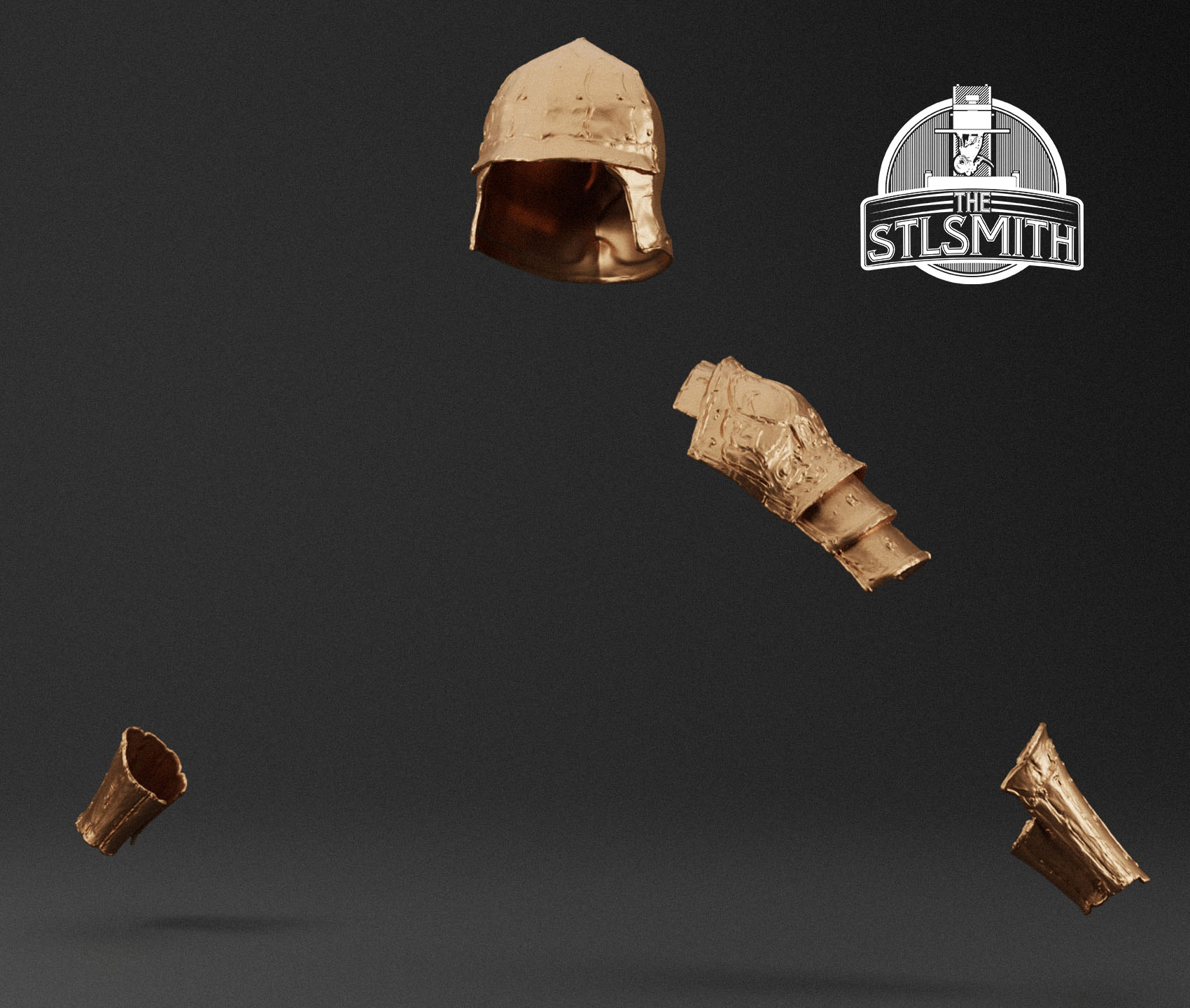 iron set render bronze 01 iron set render bronze 01