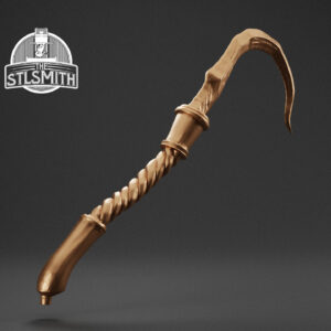 ivory sickle render bronze