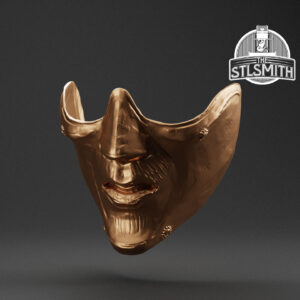 ivory of woe mask render bronze