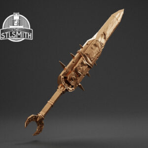 keening dagger render bronze