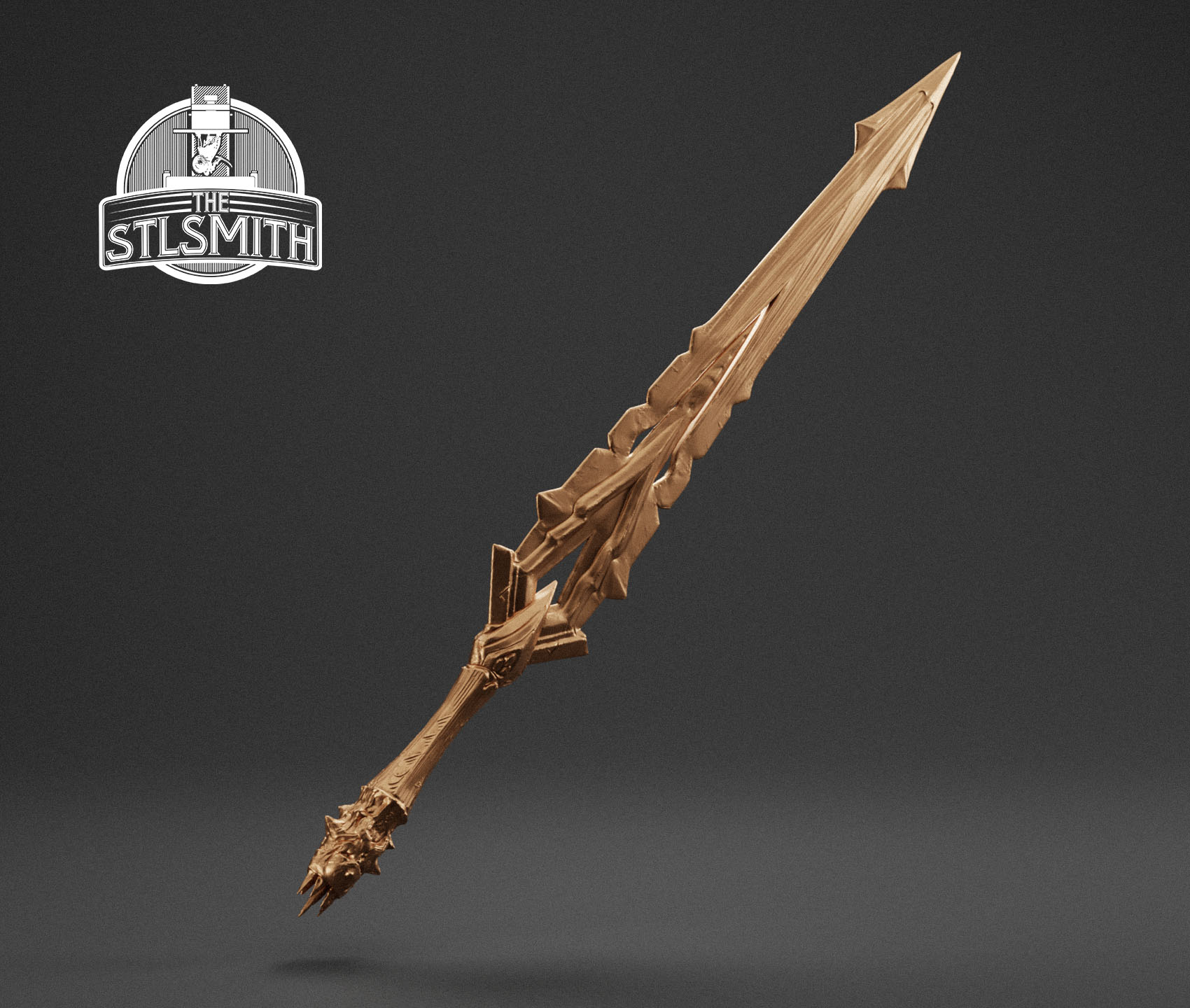 king's knife render bronze king's knife render bronze