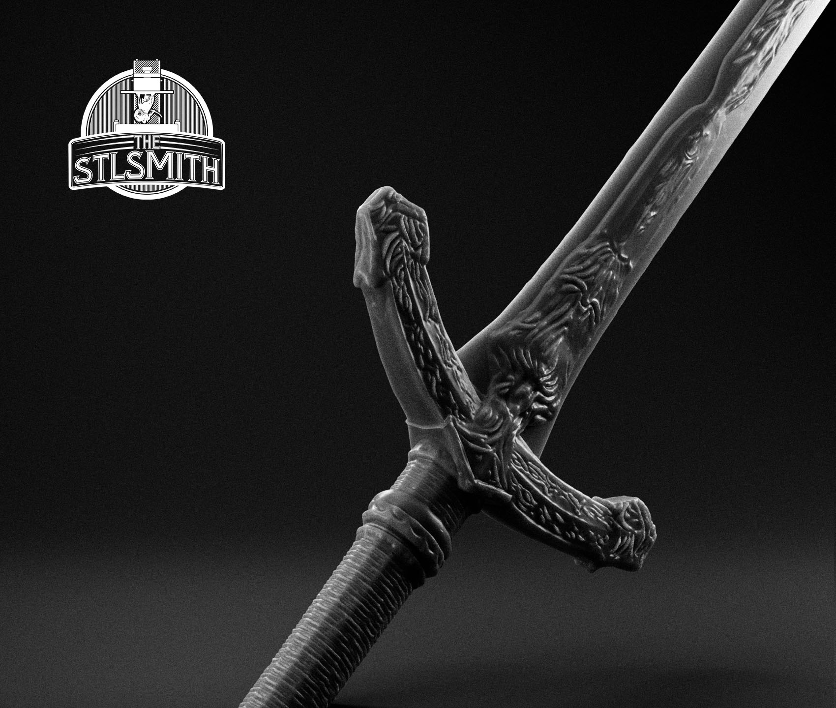 kirkhammer sword 02 render bw kirkhammer sword 02 render bw