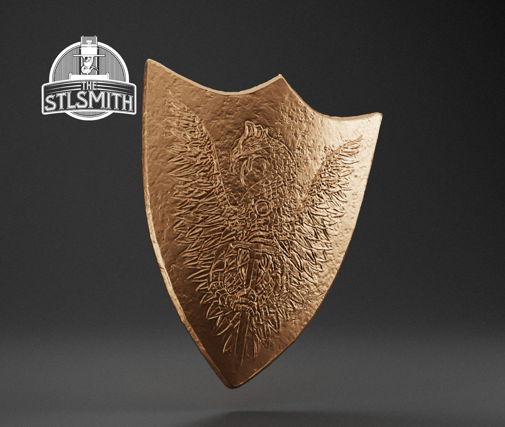 kite shield render bronze kite shield render bronze