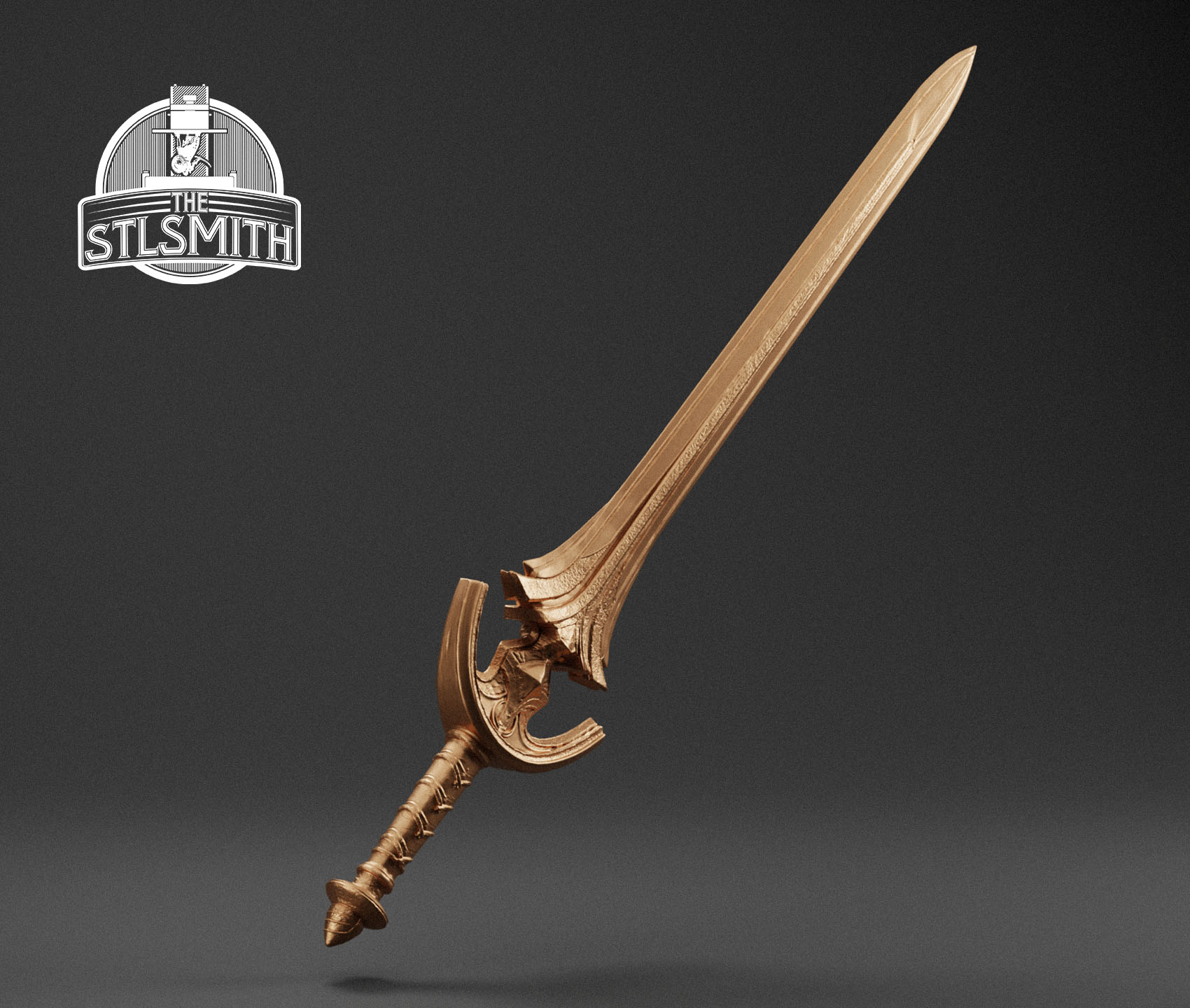 knight's sword render bronze knight's sword render bronze