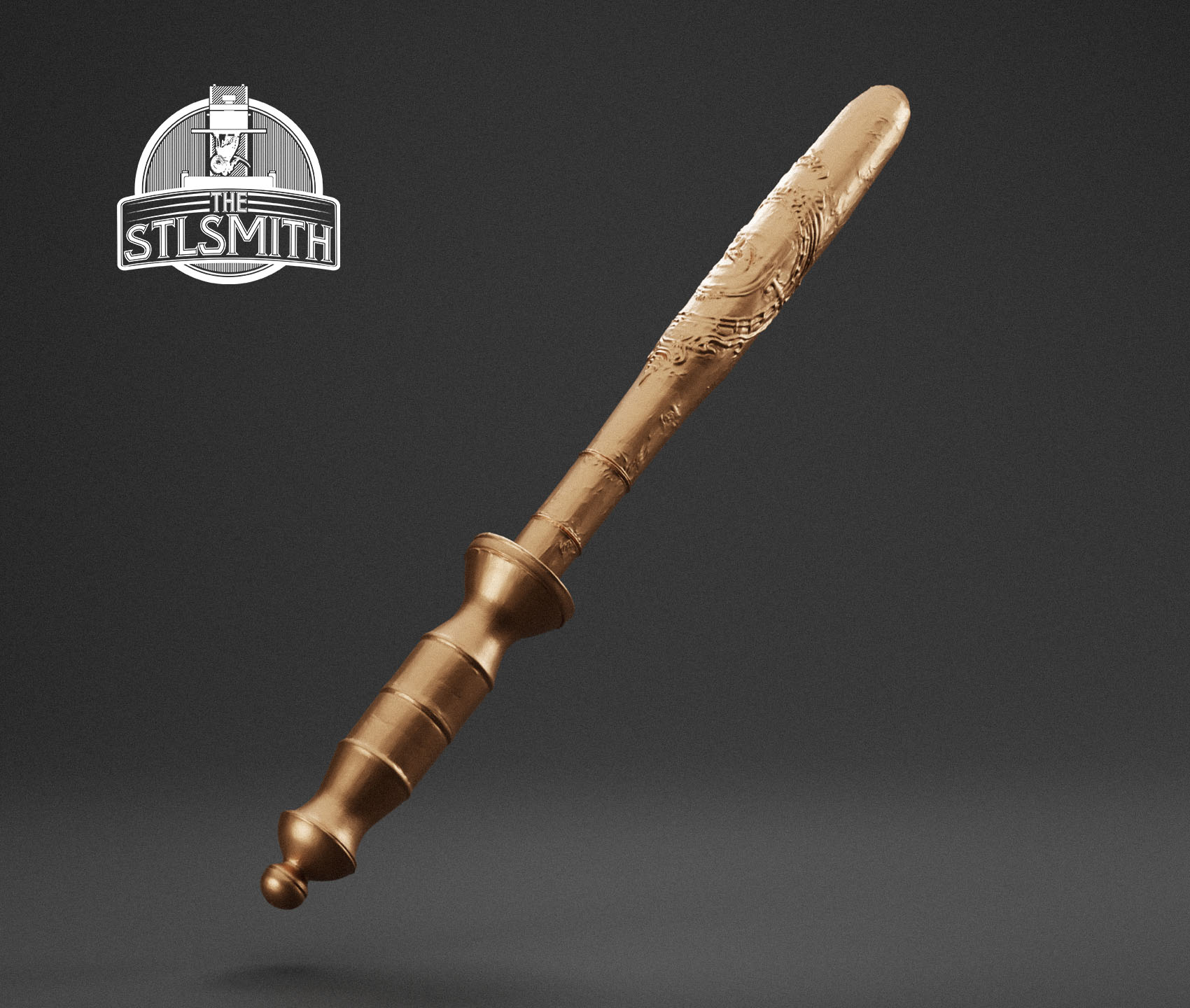 krat police baton render bronze krat police baton render bronze