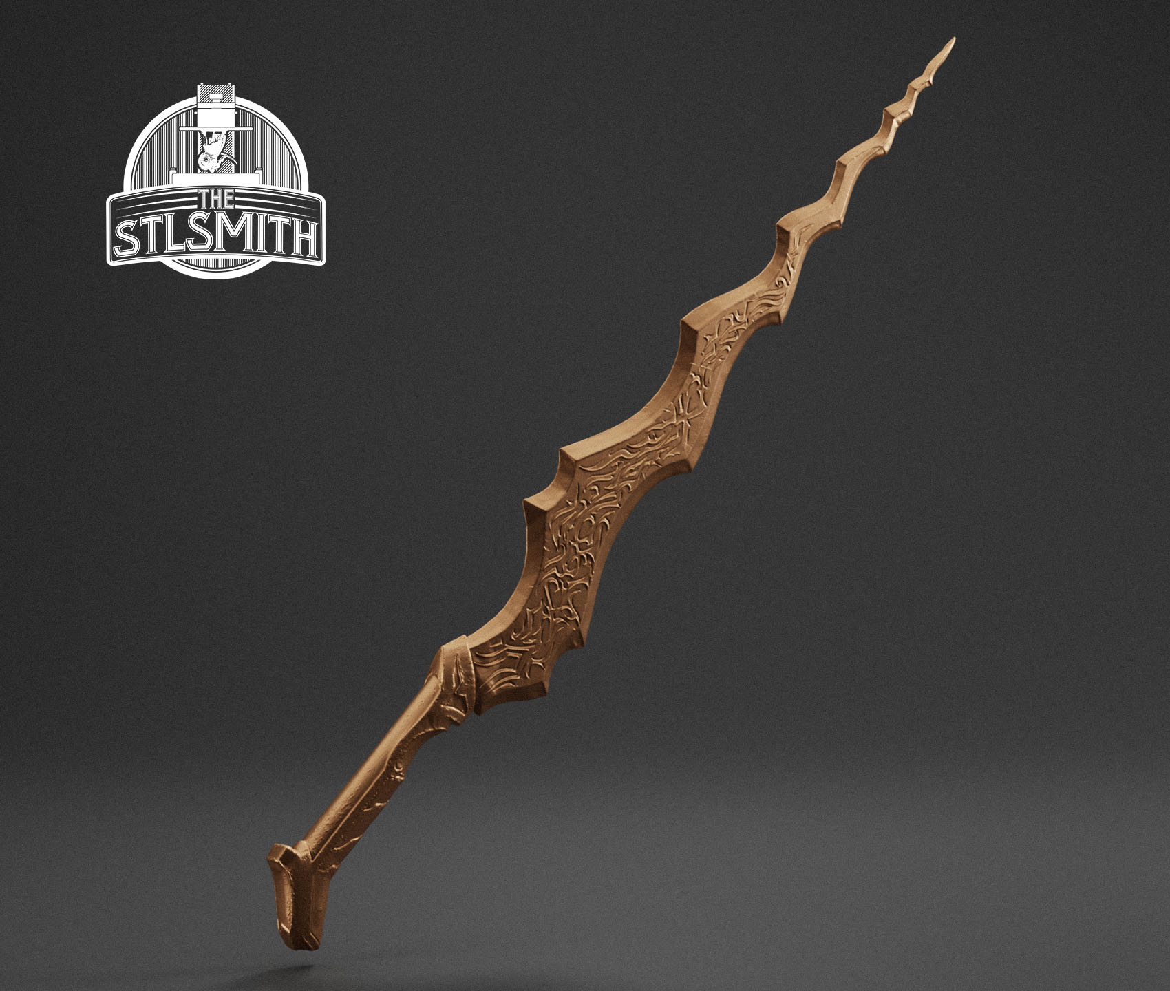 kris blade render bronze kris blade render bronze