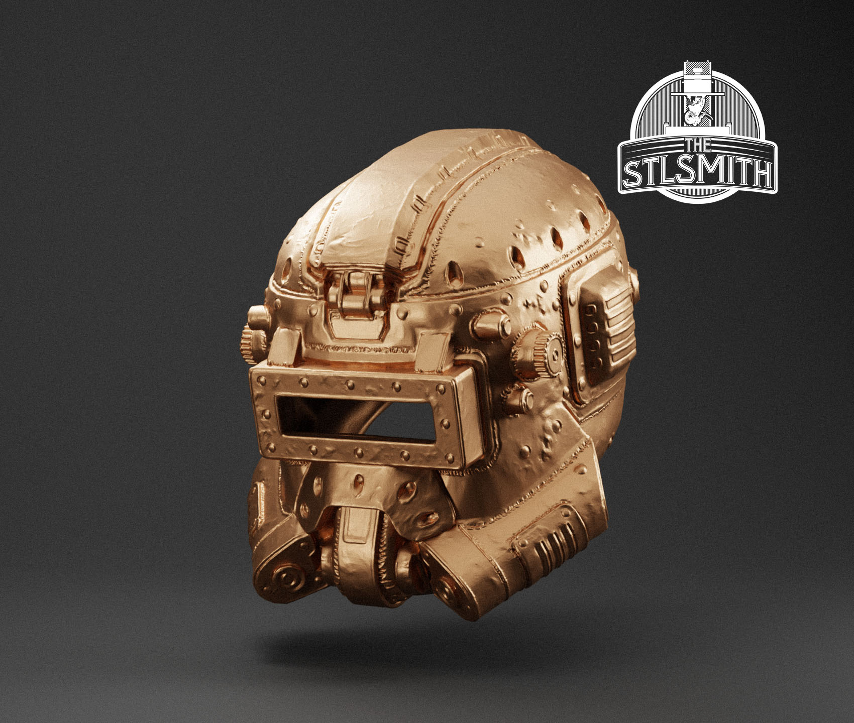 leadbelcher helmet render bronze leadbelcher helmet render bronze