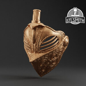 leader's mask render bronze