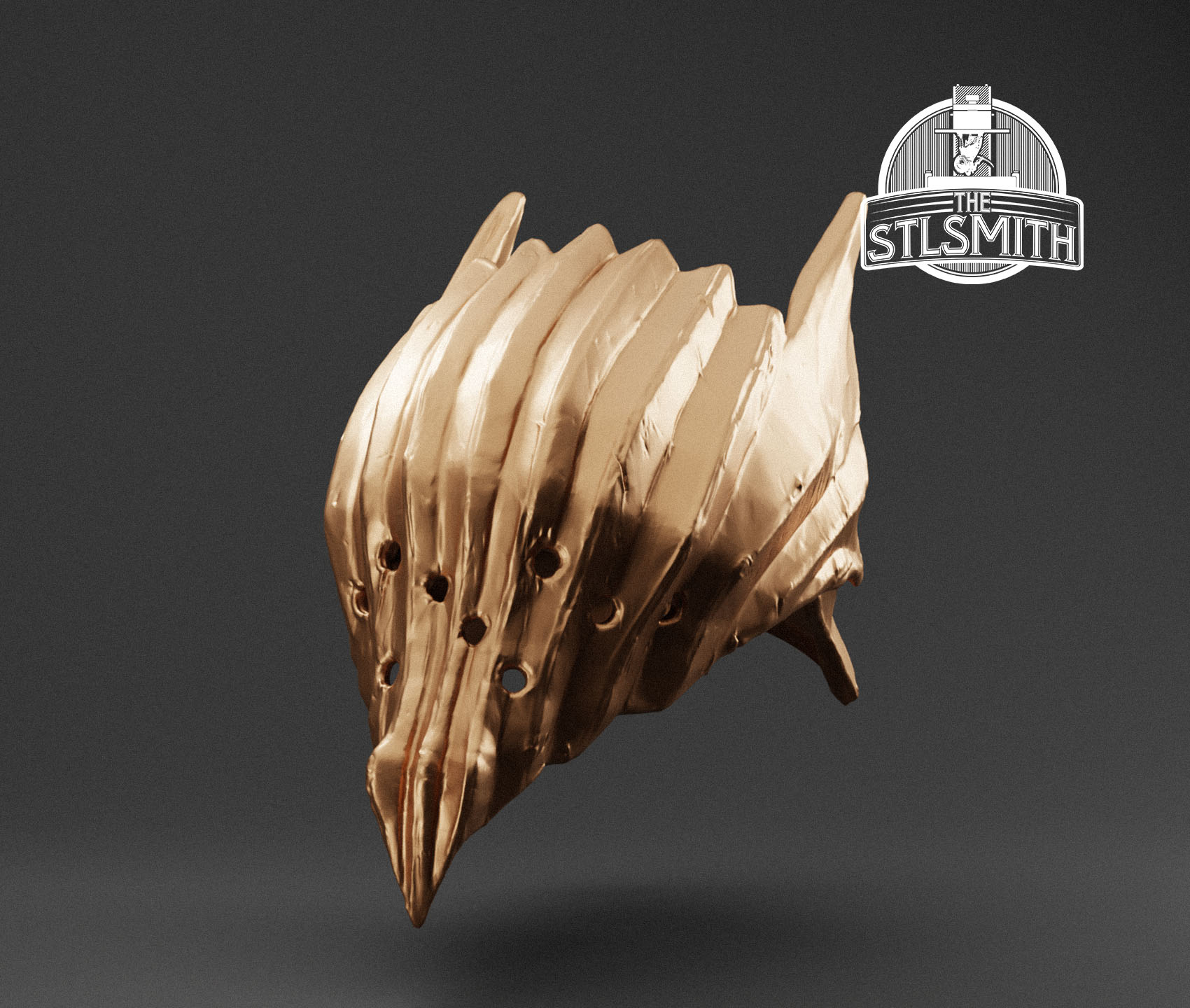 lightreaper's helm render bronze lightreaper's helm render bronze