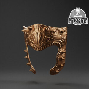 lion lord's helm render bronze