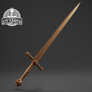 lordsworn sword render bronze