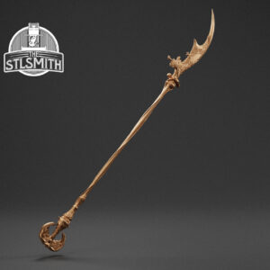 loretta's war sickle render bronze