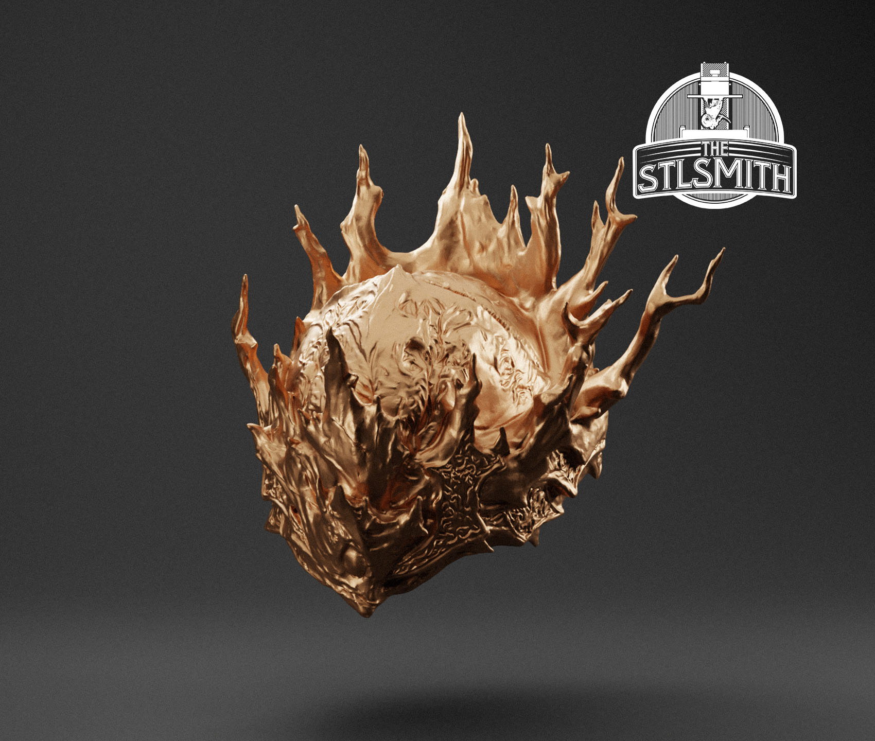 lorian's helm render bronze lorian's helm render bronze