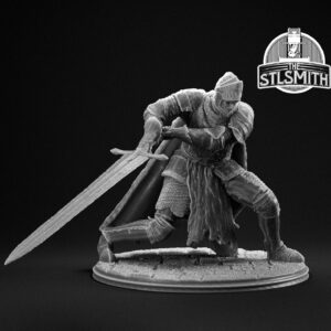 lothric knight blue p3 render smith