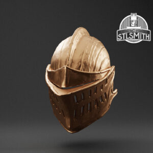 lothric knight helm render bronze